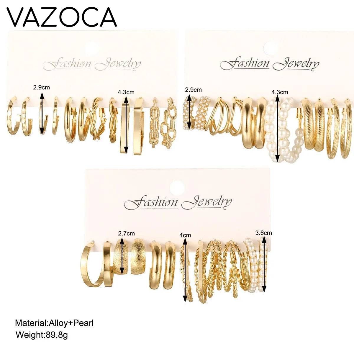 Baddie Earrings Set