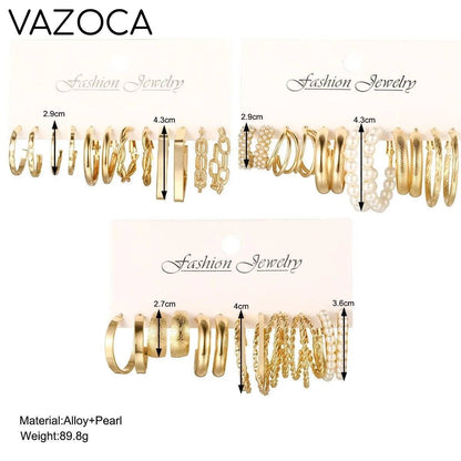Baddie Earrings Set
