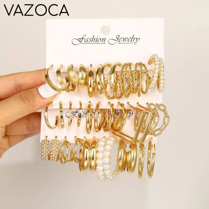 Baddie Earrings Set