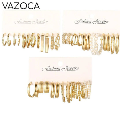 Baddie Earrings Set