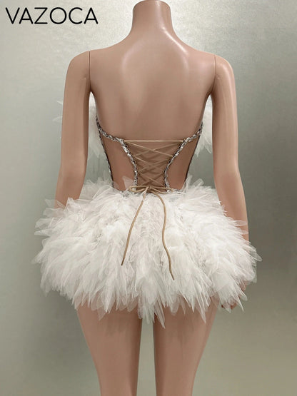 Ball Gown Mini Dress