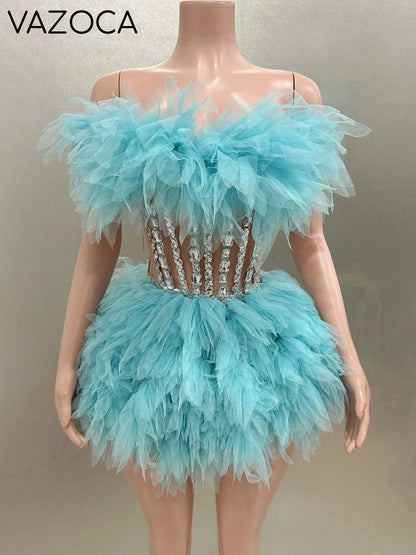 Ball Gown Mini Dress