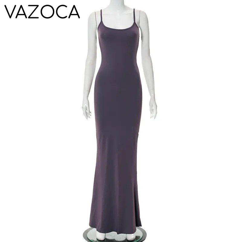 Bawdy Hugger Maxi Dress Purple