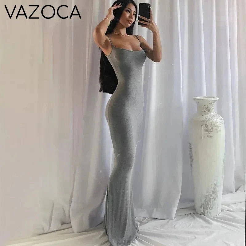 Bawdy Hugger Maxi Dress