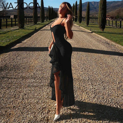 Berna Ruched Maxi Dress