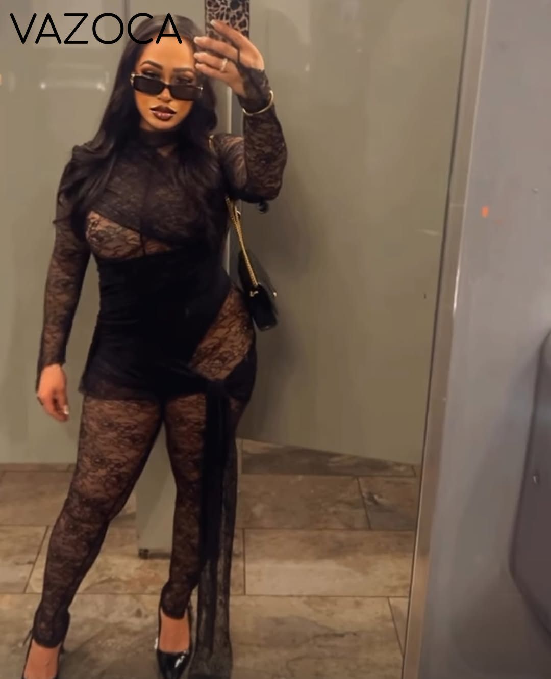 Bianca Mesh Jumpsuit