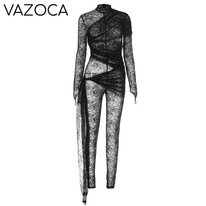 Bianca Mesh Jumpsuit