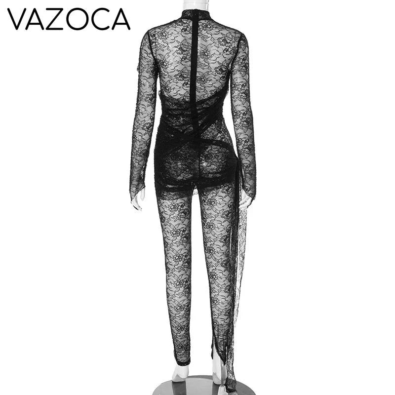 Bianca Mesh Jumpsuit