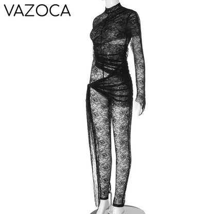 Bianca Mesh Jumpsuit