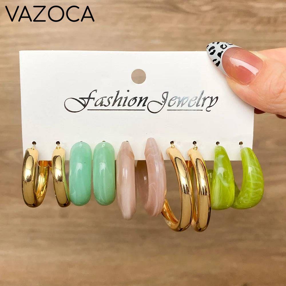 Bohemia Vintage Hoop Earring Set