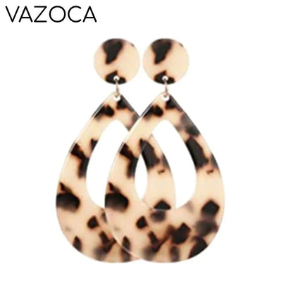 Boho Rattan Braid Drop Earrings