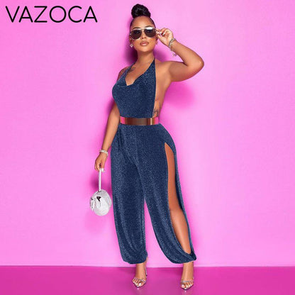 Amanda Silk Jumpsuit