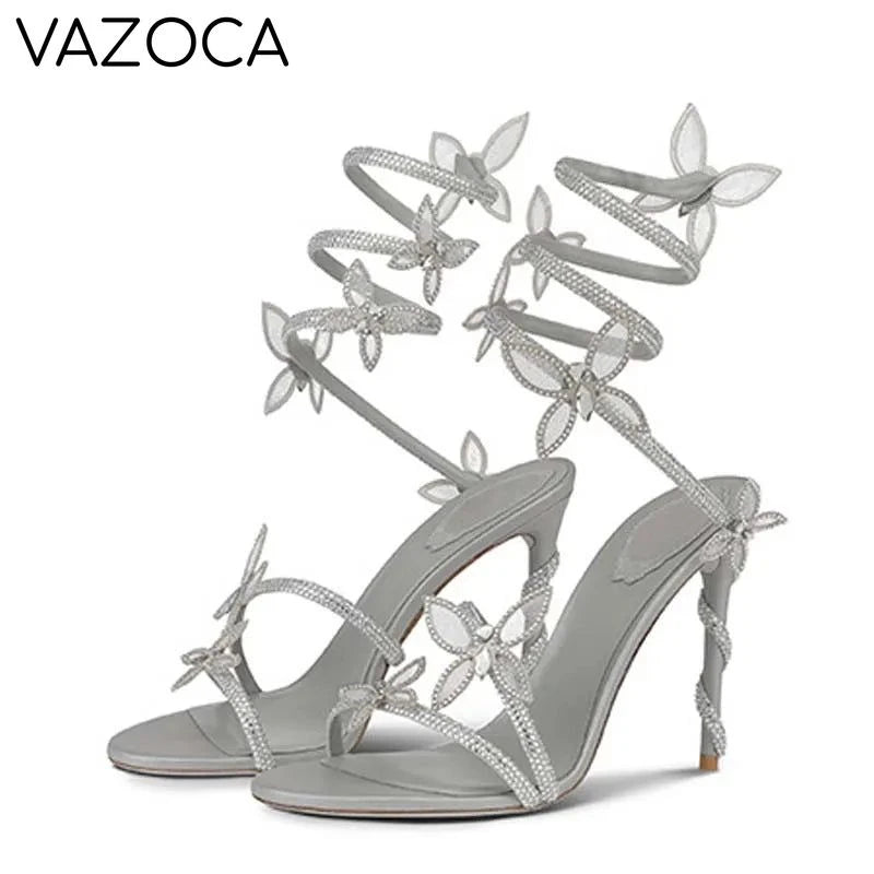 Butterfly High Heels