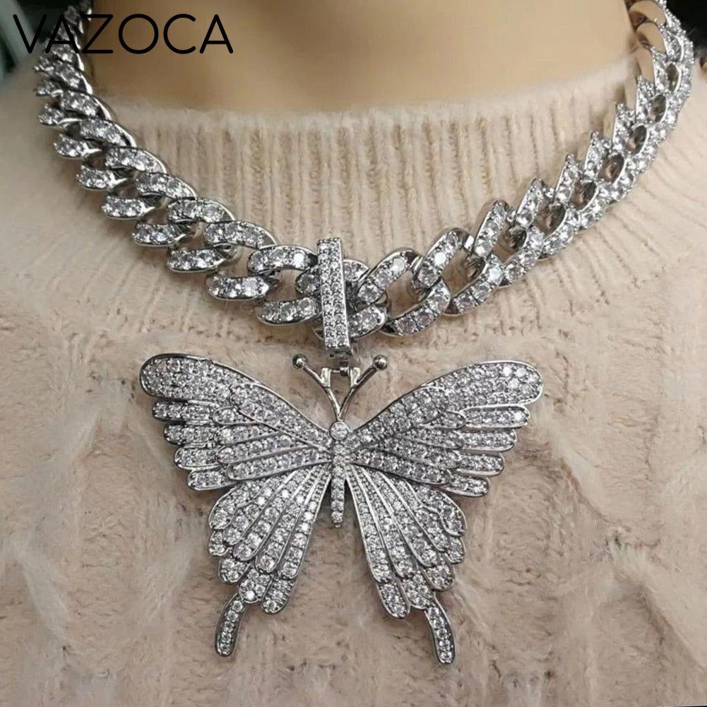 Butterfly Pendant Necklace