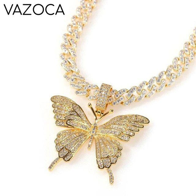 Butterfly Pendant Necklace