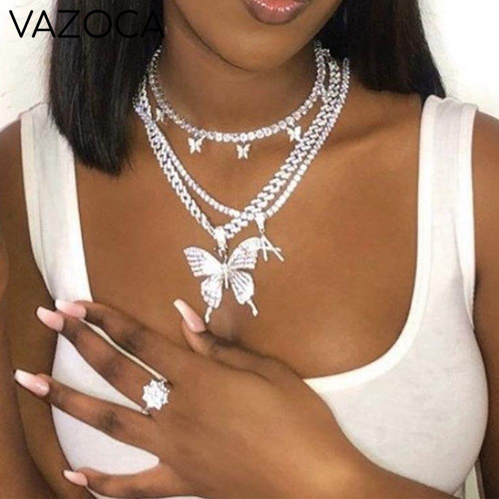 Butterfly Pendant Necklace