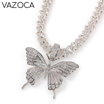 Butterfly Pendant Necklace