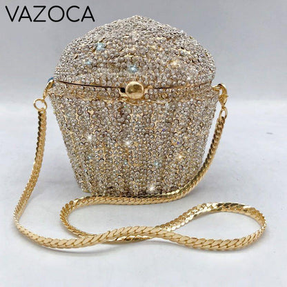 Cakey Diamond Clutch Bag