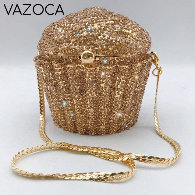 Cakey Diamond Clutch Bag D