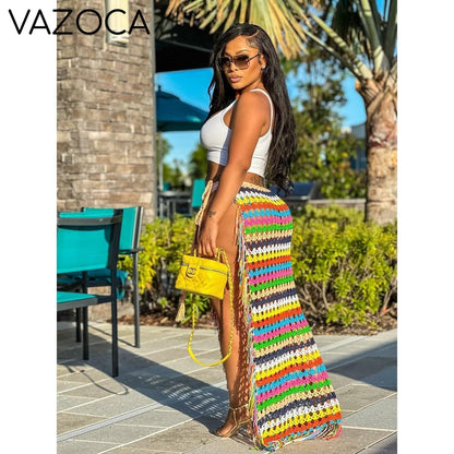 Cancun Vibe Crochet Skirt