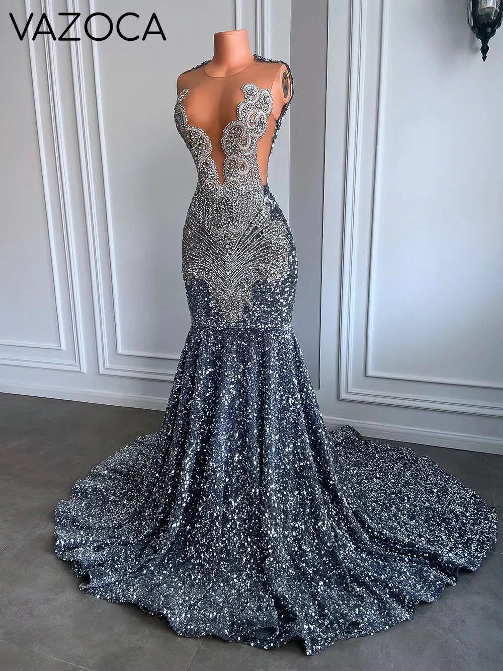 Carli Sequin Mermaid Dress