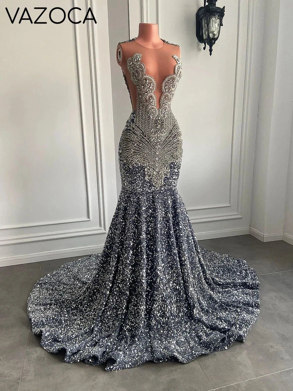 Carli Sequin Mermaid Dress