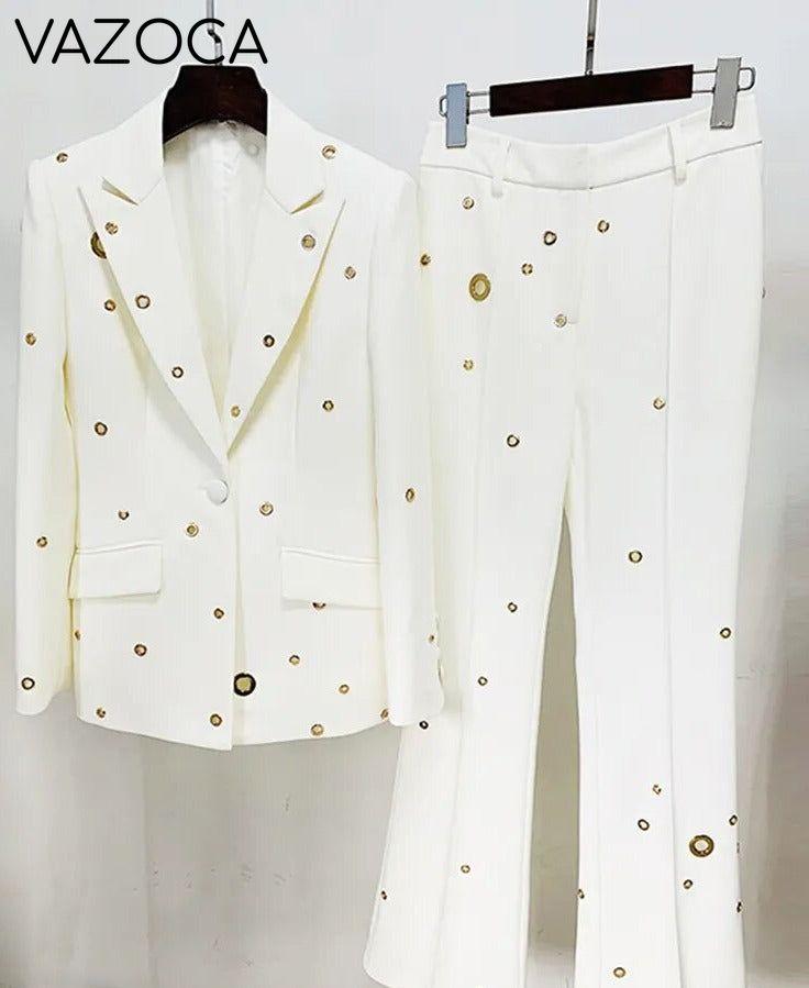 Cassandra Blazer Pants Set