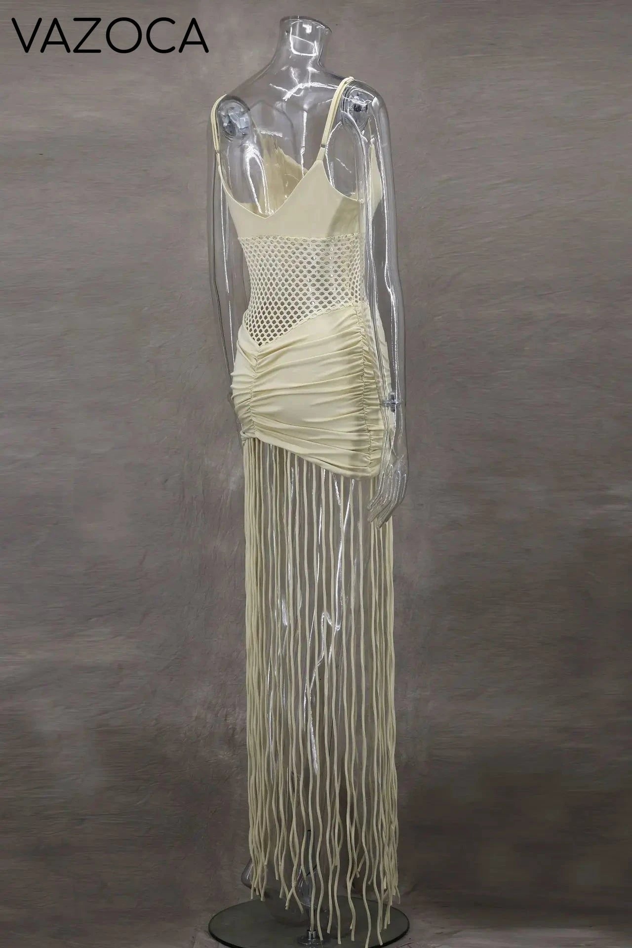 Cassandra Tassel Maxi Dress