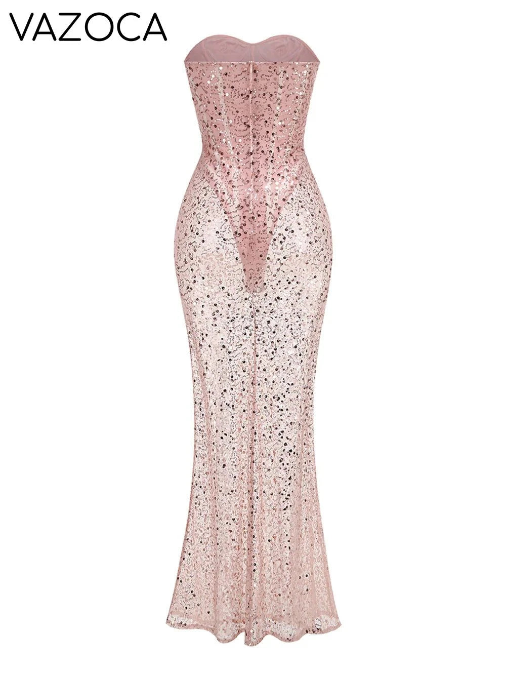 Celebrity Party Sequin Dress