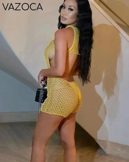 Charline Crochet Romper