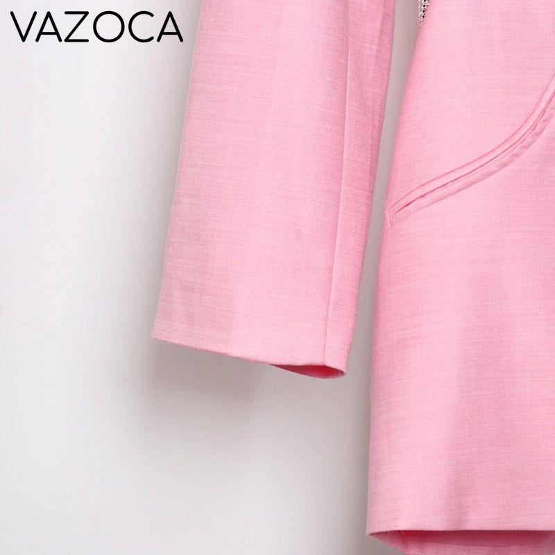 Cherry On Top Backless Diamond Blazer
