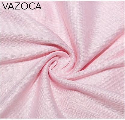Chic Gradient Pleated Bodycon Dress