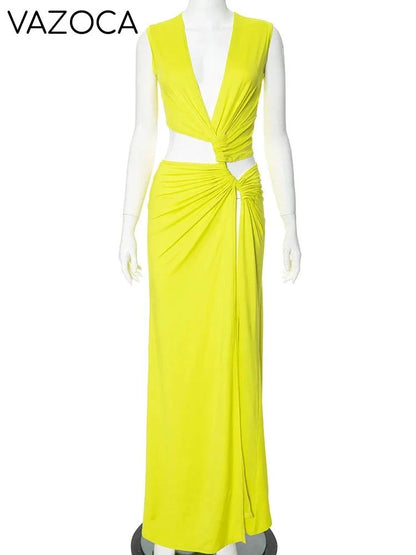 Chic Serenity Maxi Dress