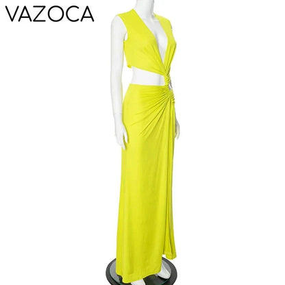 Chic Serenity Maxi Dress