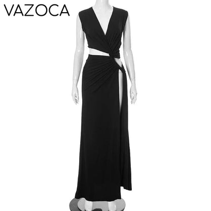 Chic Serenity Maxi Dress