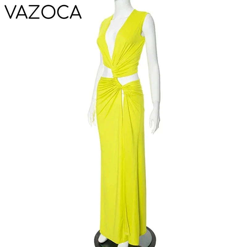 Chic Serenity Maxi Dress