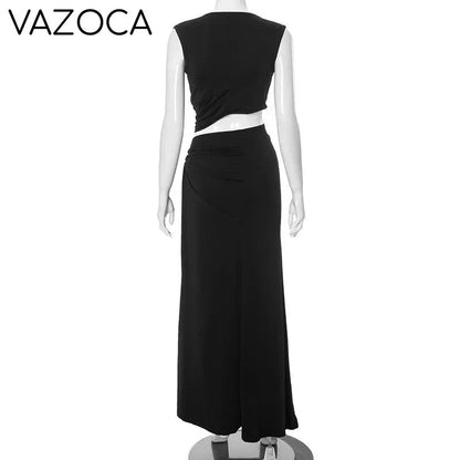 Chic Serenity Maxi Dress