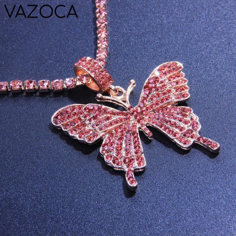 Crystal Butterfly Necklace