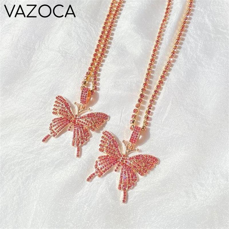 Crystal Butterfly Necklace