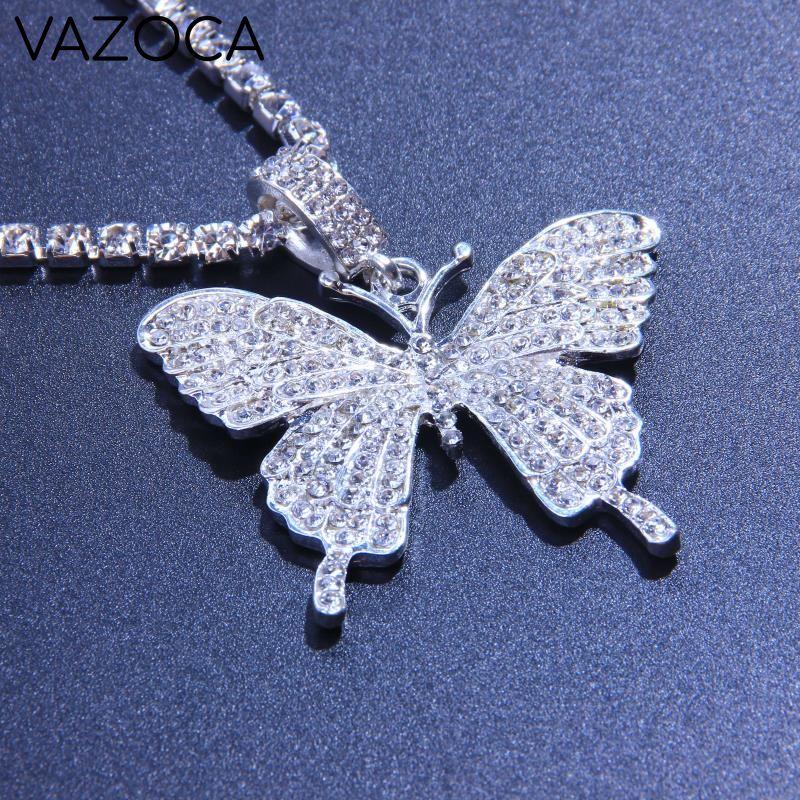 Crystal Butterfly Necklace