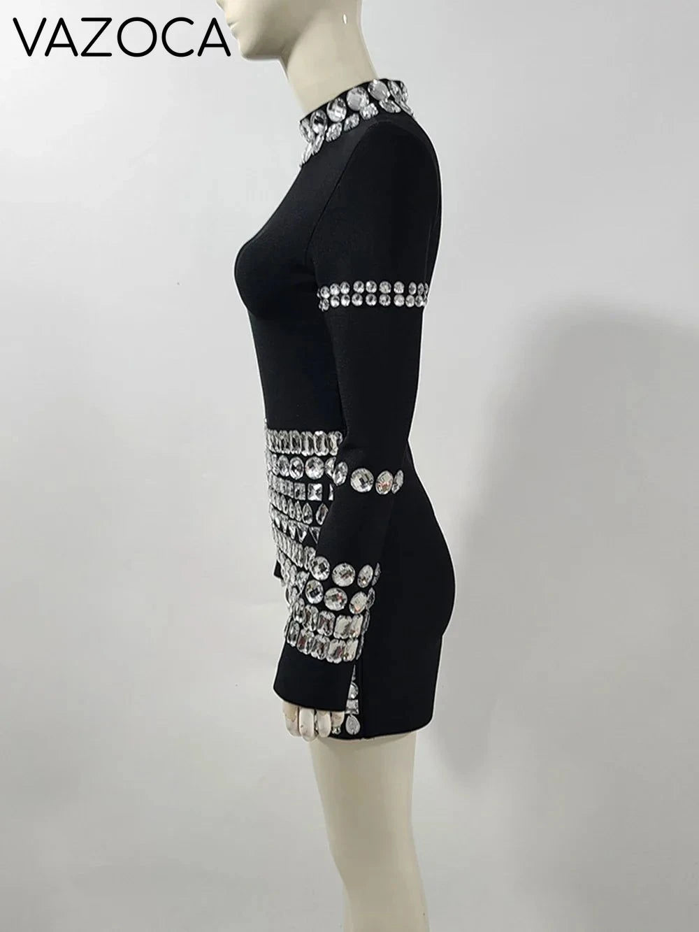 Crystal Diamond Bandage Romper
