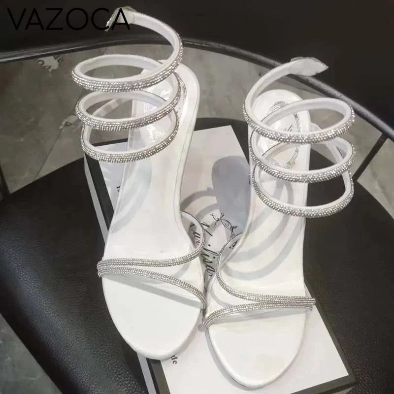 Crystal Exotic High Heels