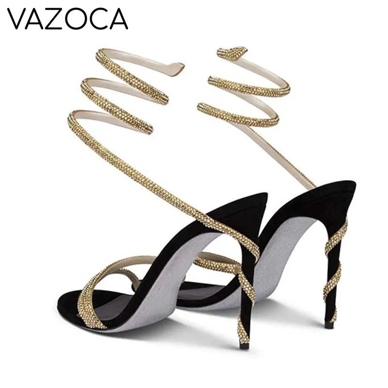 Crystal Exotic High Heels