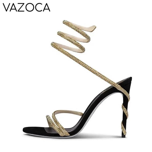 Crystal Exotic High Heels