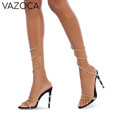 Crystal Exotic High Heels