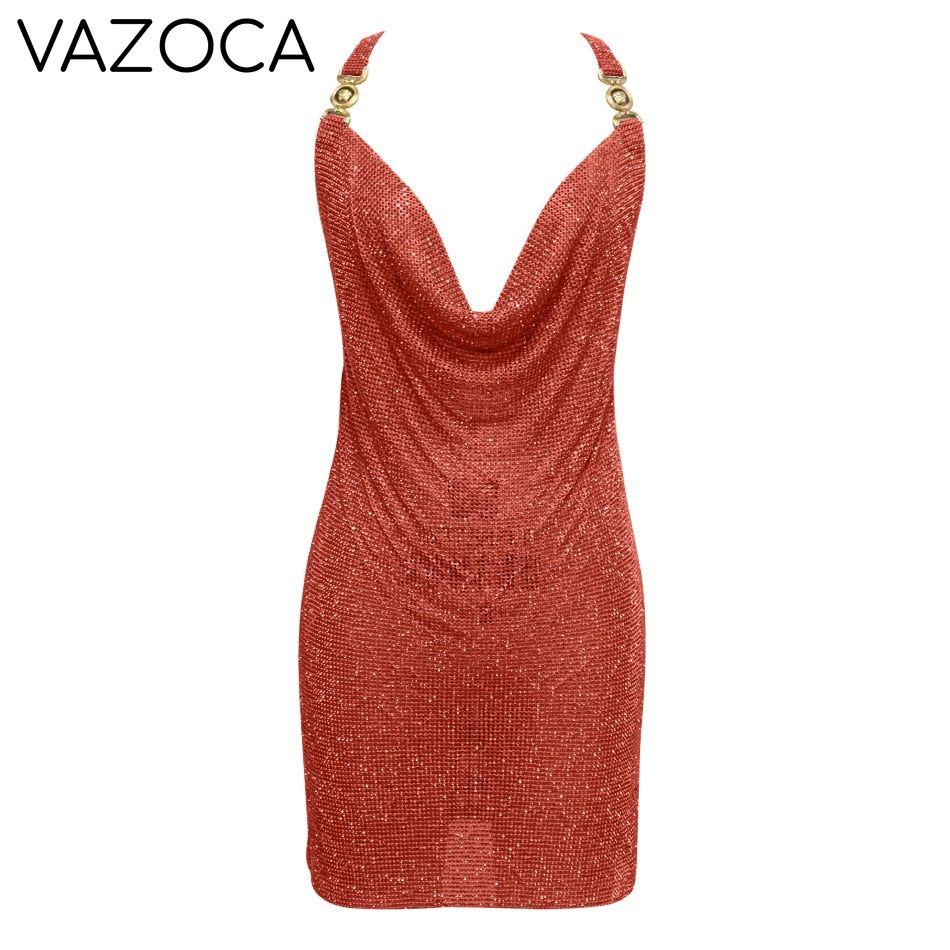 Crystal Mesh Rhinestones Mini Dress