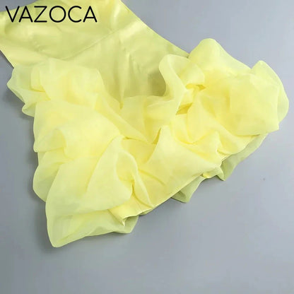 Dahlia Dream Ruffled Mini Dress
