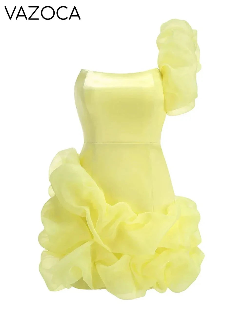 Dahlia Dream Ruffled Mini Dress