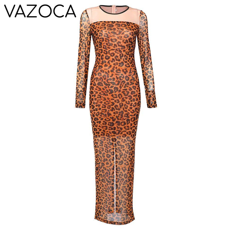 Debbie Sheer Mesh Maxi Dress