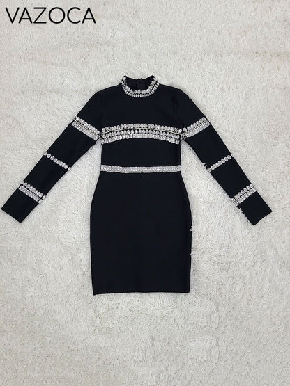 Deira Diamond Bandage Dress